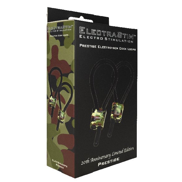 ELECTRASTIM - ANELLI PER IL CAZZO REGOLABILI PRESTIGE ELECTRALOOPS CAMOUFLAGE