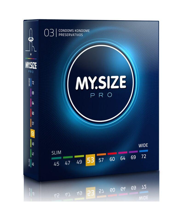 my size pro preservativi 53 mm 3 unit