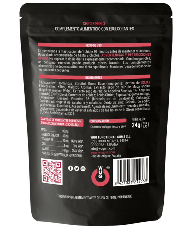 WUG SEX SENSE - ERECT ENHANCER 10 UNITS - Only Vibes