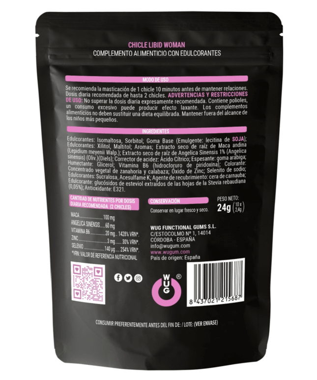 WUG SEX SENSE - LIBID WOMEN ENHANCER 10 UNITS - Only Vibes