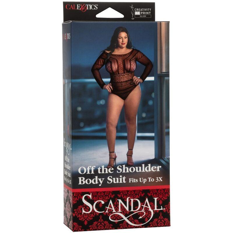 california exotics body con spalla scandal plus taglia