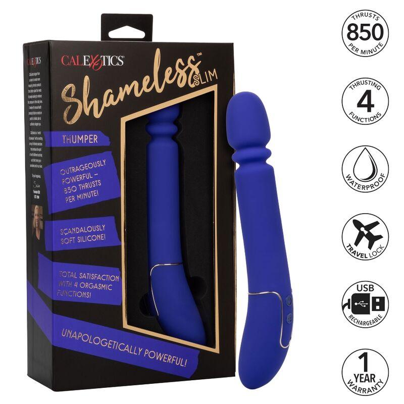 california exotics shameless slim thumper blu