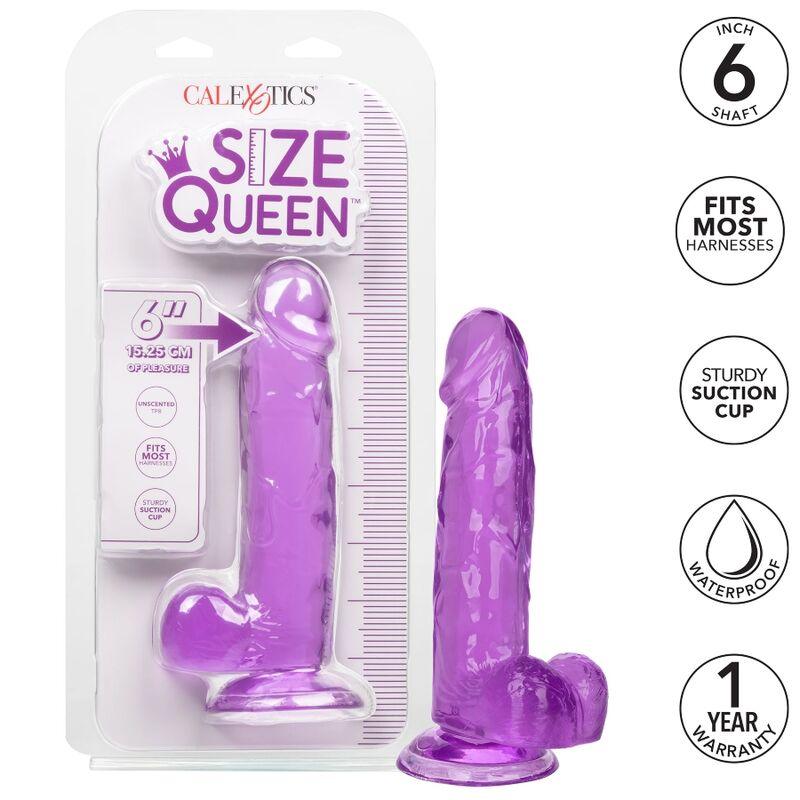 california exotics dildo regina taglia viola 15 3 cm