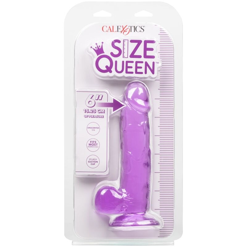 CALIFORNIA EXOTICS - DILDO REGINA TAGLIA VIOLA 15.3 CM