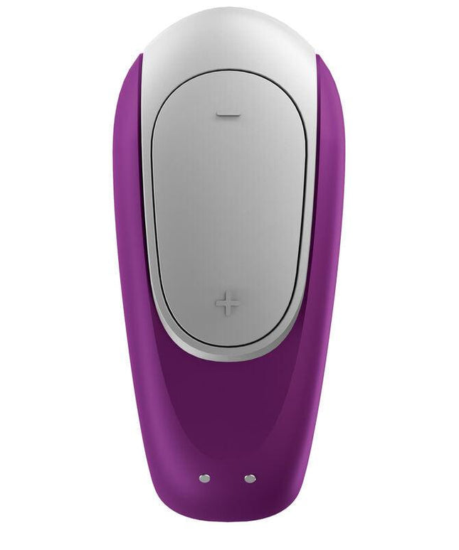 satisfyer vibratore doppio partner divertente viola
