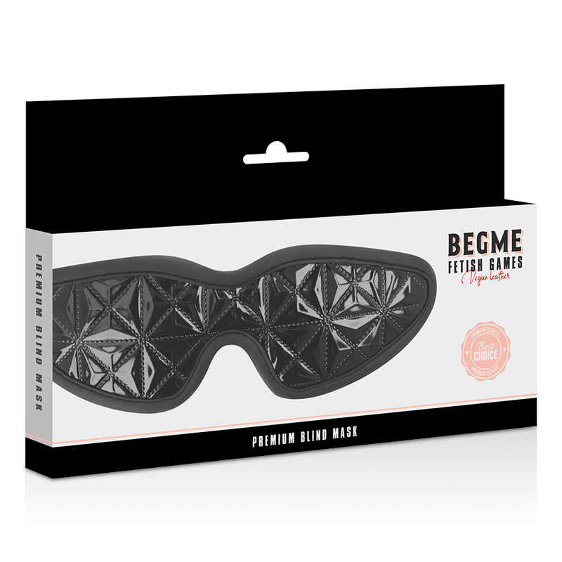 begme black edition premium maschera da cieco