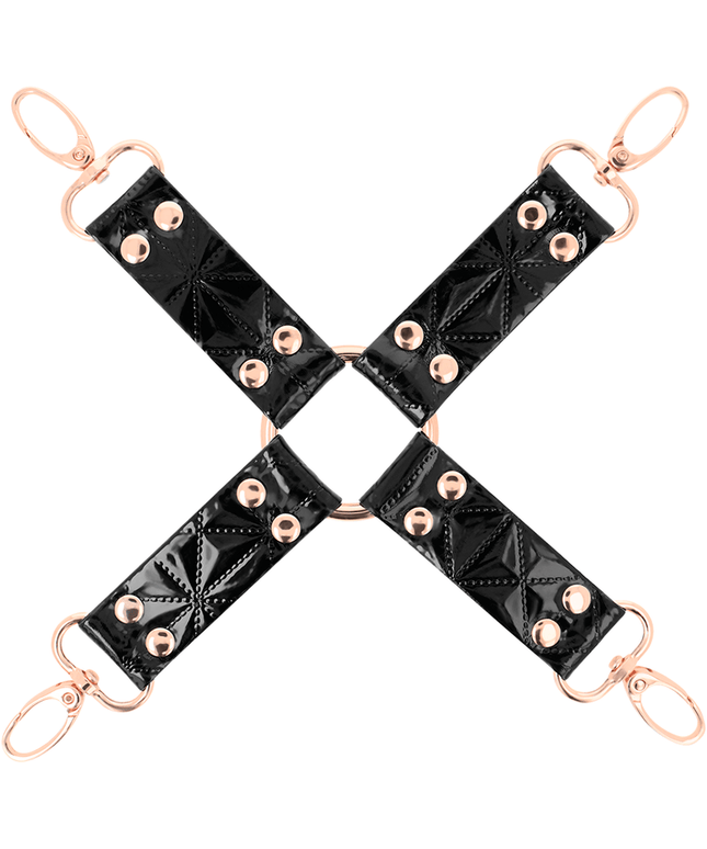 begme black edition hog tie in pelle vegan