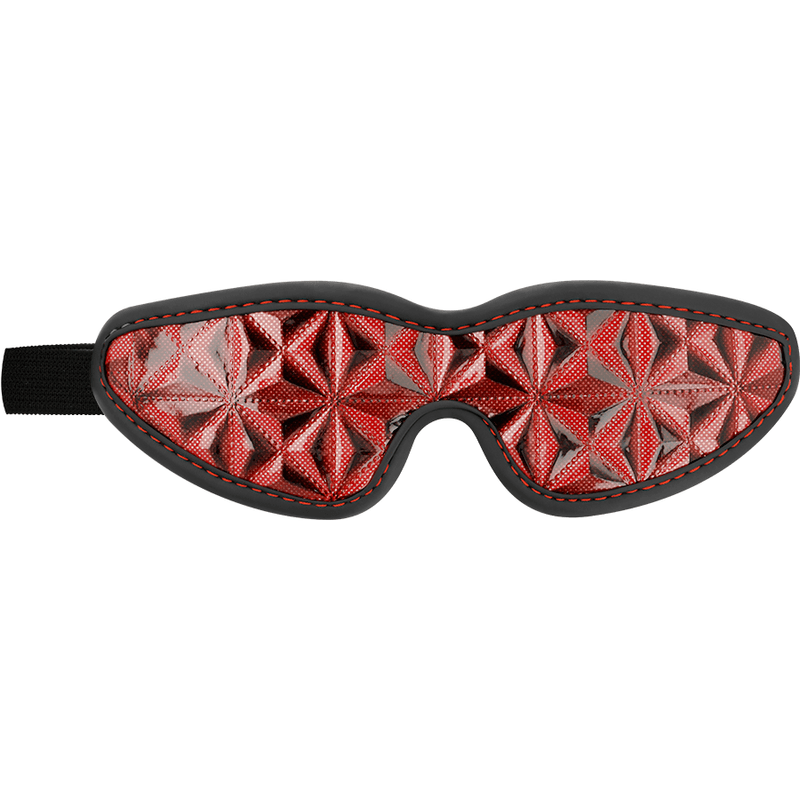 begme maschera cieca premium red edition con fodera in neoprene