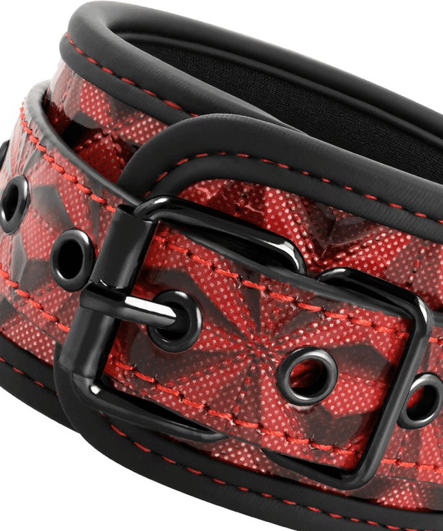 begme polsini alla caviglia premium red edition con fodera in neoprene