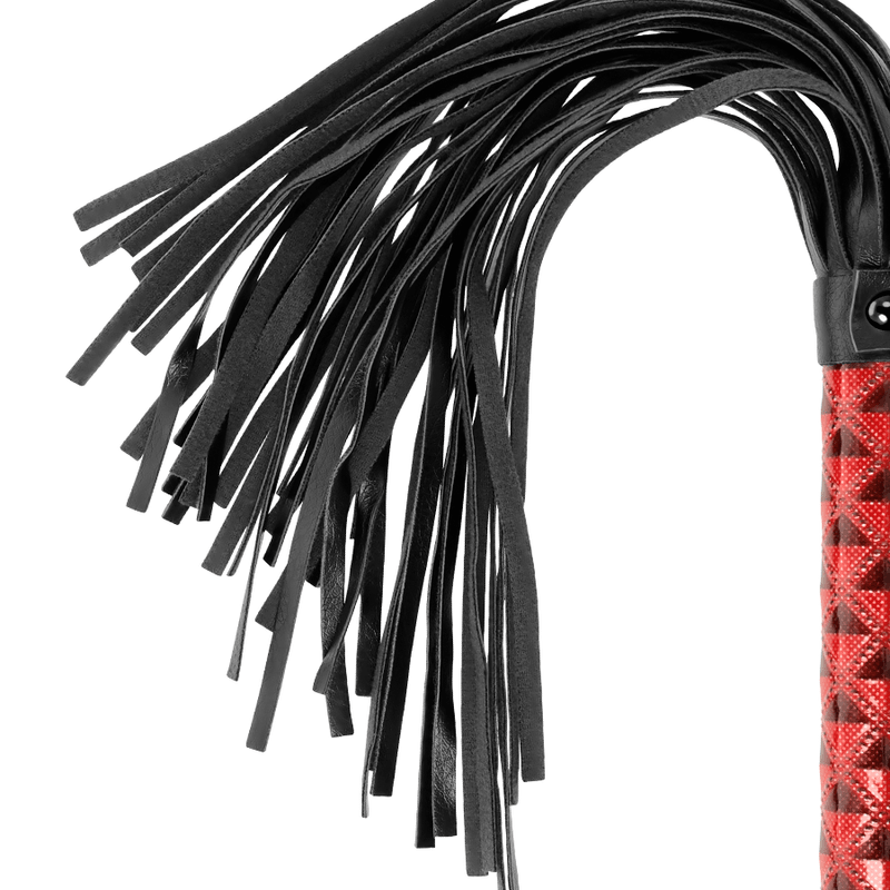 begme flogger in pelle vegana edizione rossa