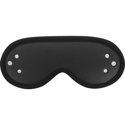 coquette chic desire maschera fantasia vegana in pelle con fodera in neoprene