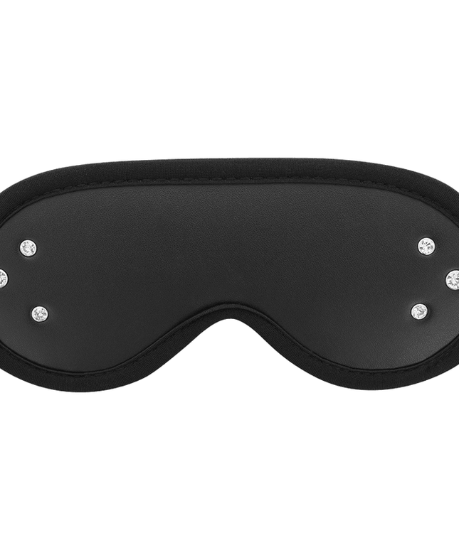 coquette chic desire maschera fantasia vegana in pelle con fodera in neoprene