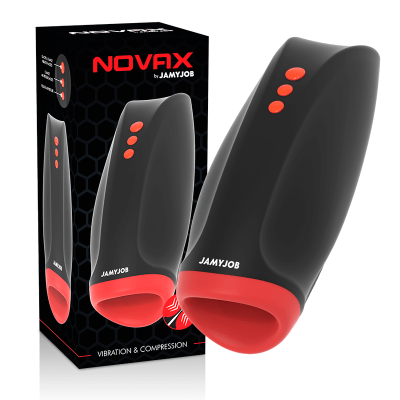 jamyjob masturbatore novax con vibrazione e compressione