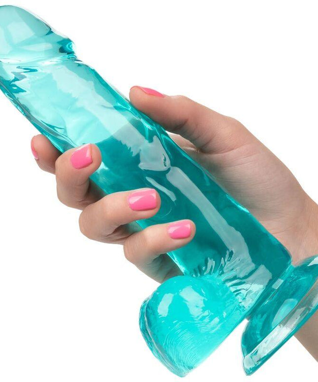 california exotics dildo regina taglia blu 15 3 cm