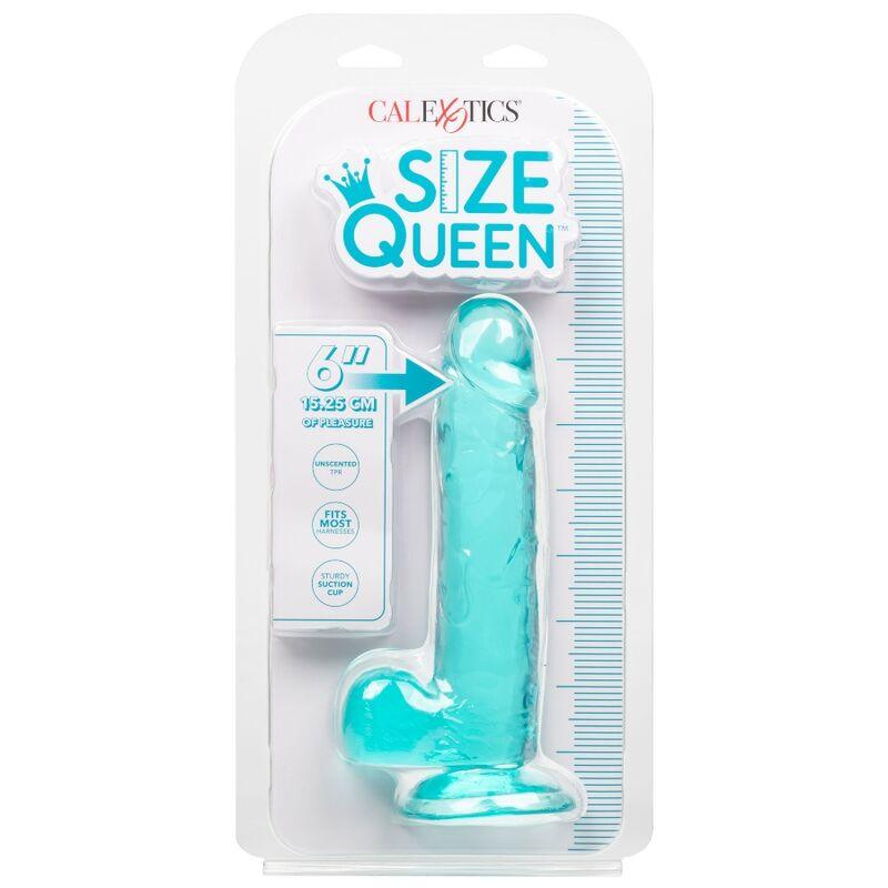 california exotics dildo regina taglia blu 15 3 cm
