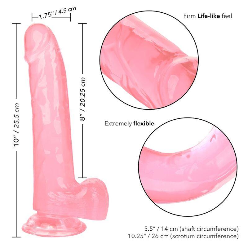 california exotics dildo regina taglia rosa 20 3 cm