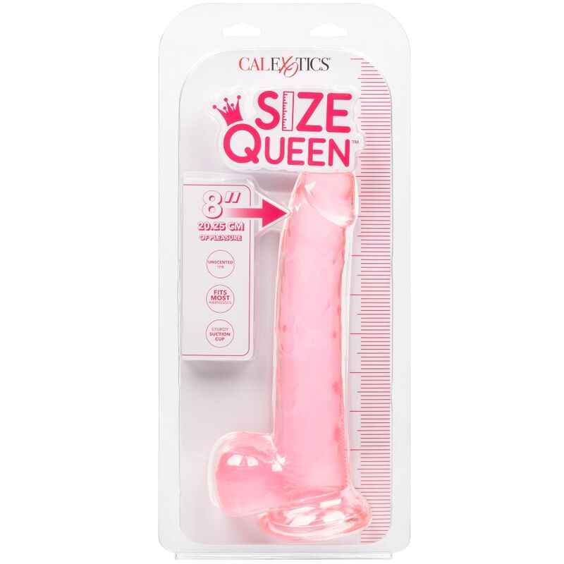 CALIFORNIA EXOTICS - DILDO REGINA TAGLIA ROSA 20.3 CM
