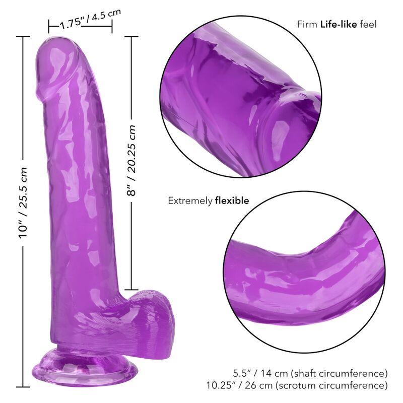 california exotics dildo regina taglia viola 20 3 cm