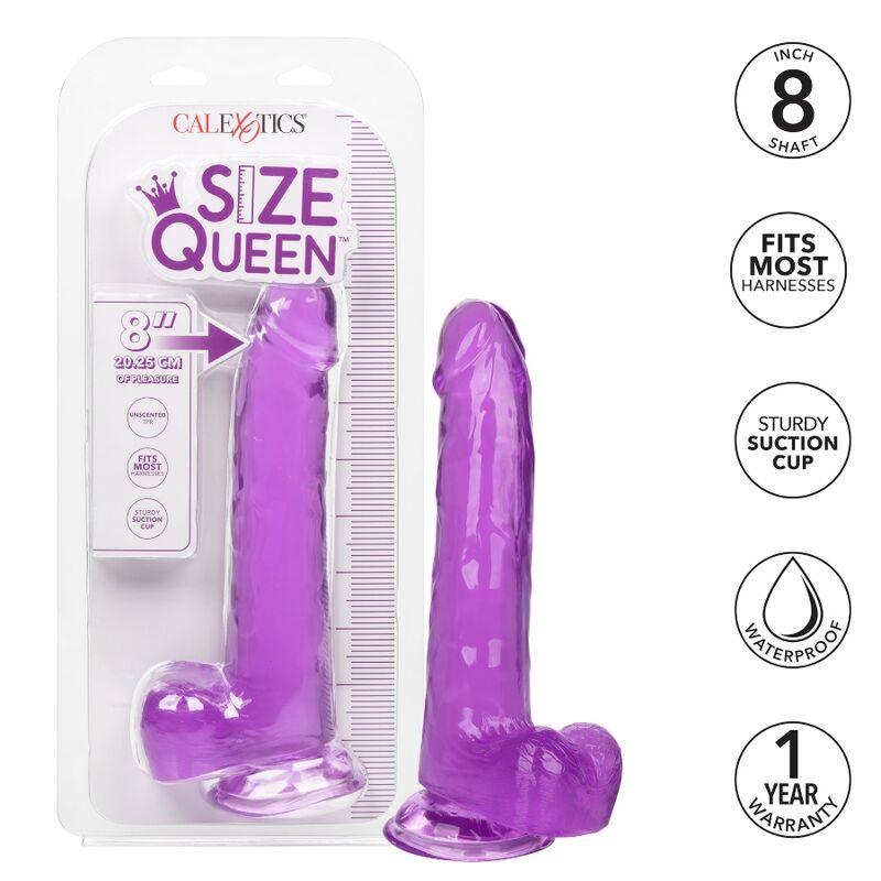 california exotics dildo regina taglia viola 20 3 cm