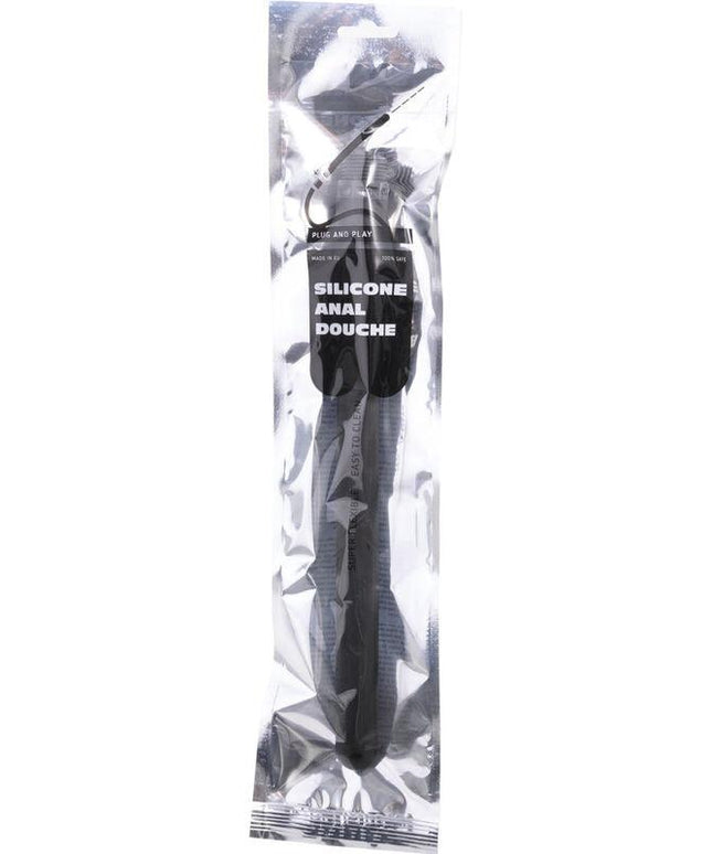 all black doccia anale in silicone 27 cm