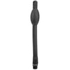 all black doccia anale hinchable in silicone 27 cm