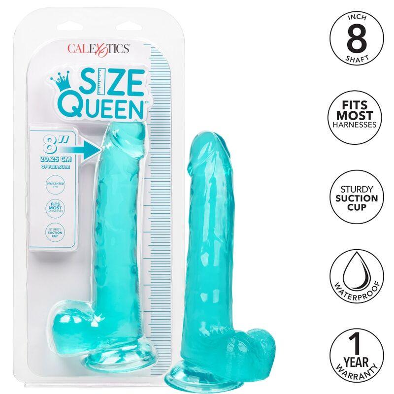 california exotics dildo regina taglia blu 20 3 cm