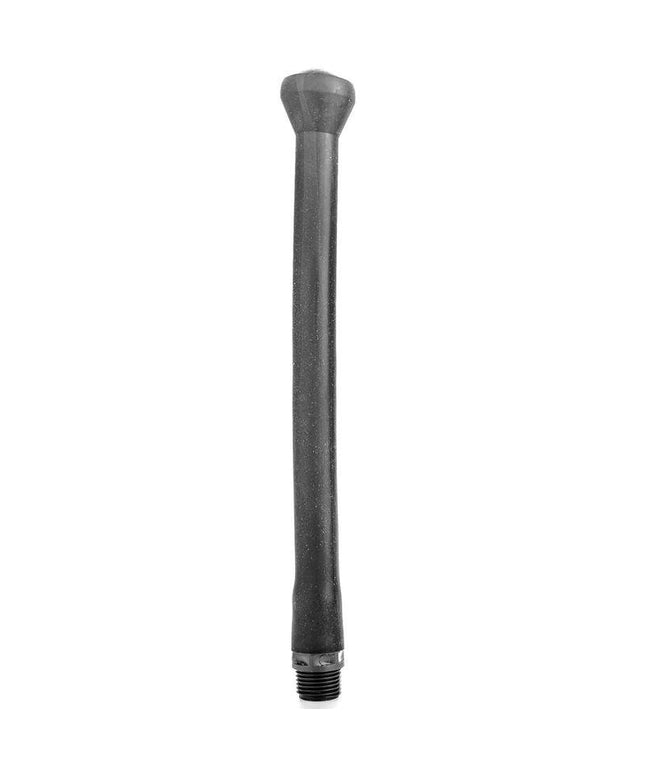 all black doccia anale in silicone sistema stopper 27 cm