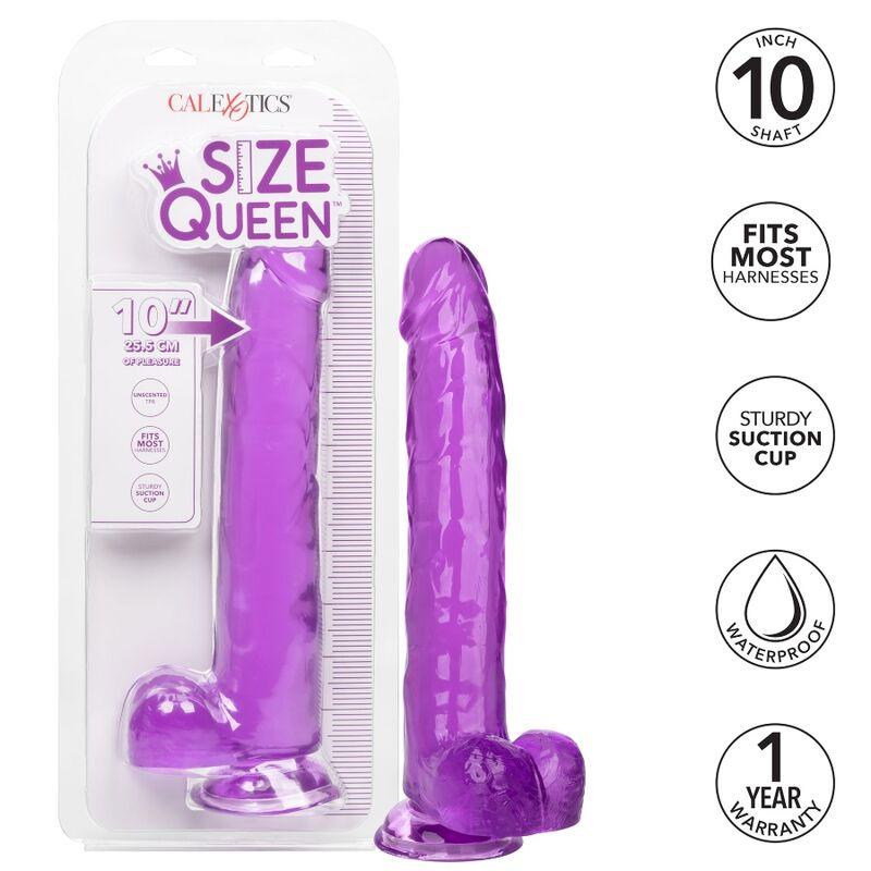 california exotics dildo regina taglia viola 25 5 cm