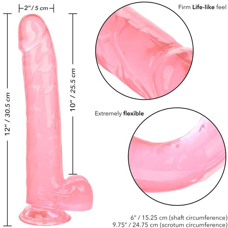 california exotics dildo regina taglia rosa 25 5 cm