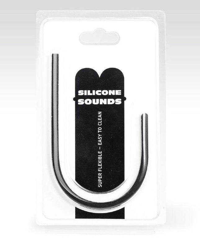 all black sonda uretrale in silicone da 8 mm