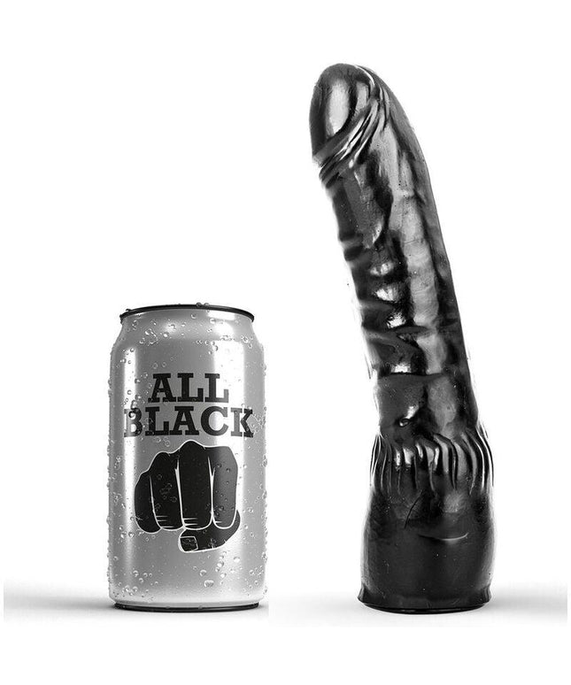 ALL BLACK - DILDO NERO REALISTICO 20 CM - Only Vibes
