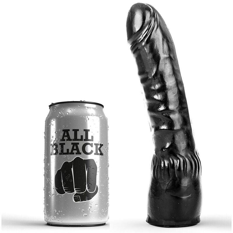 ALL BLACK - DILDO NERO REALISTICO 20 CM - Only Vibes