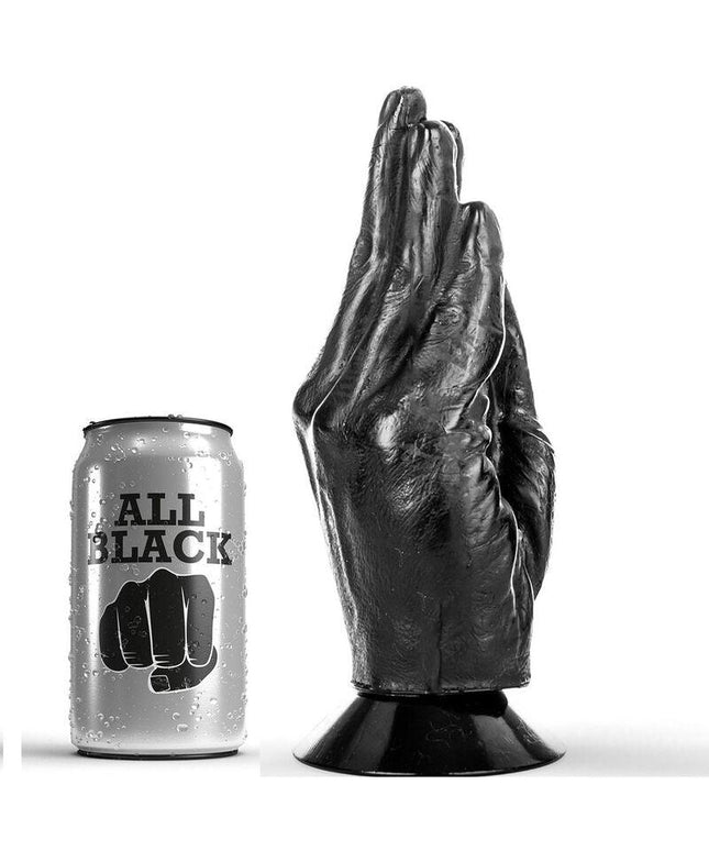 all black dildo fisting 21 cm