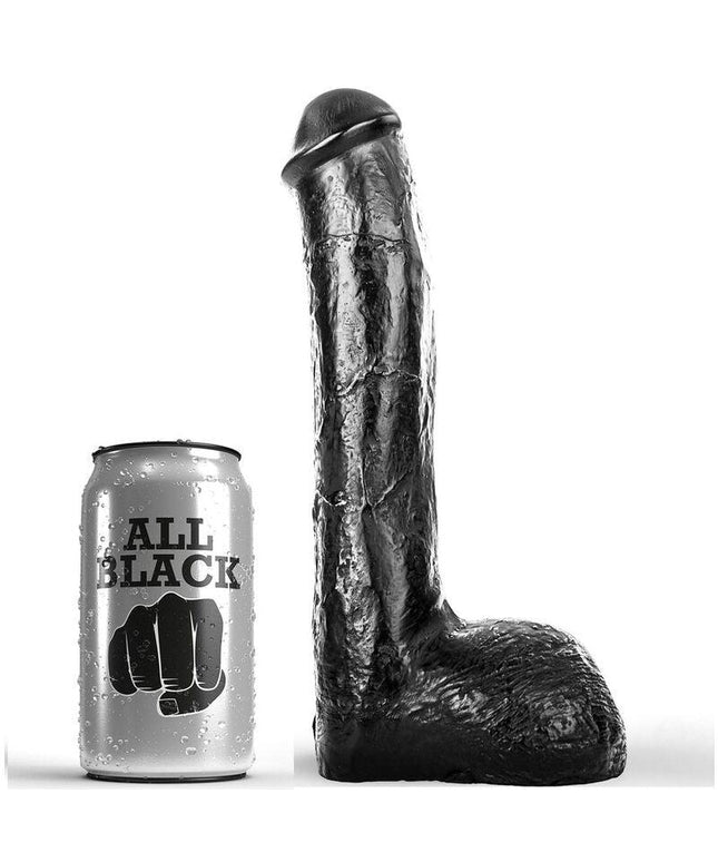 all black pene anale realistico 23 cm