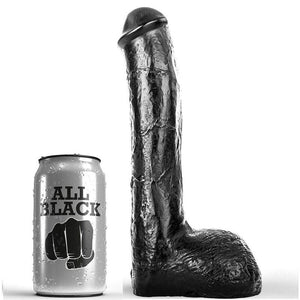 all black pene anale realistico 23 cm