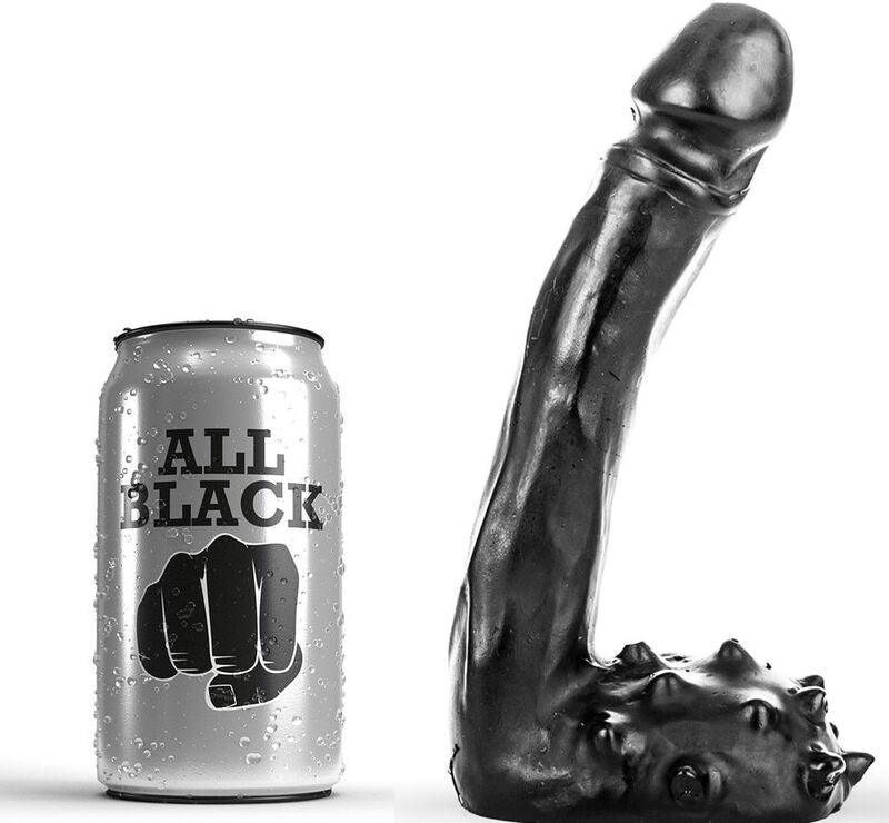 ALL BLACK - DILDO REALISTICO 19 CM - Only Vibes