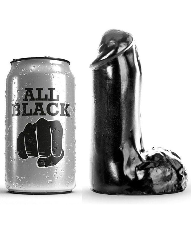 ALL BLACK - DILDO REALISTICO 13 CM - Only Vibes