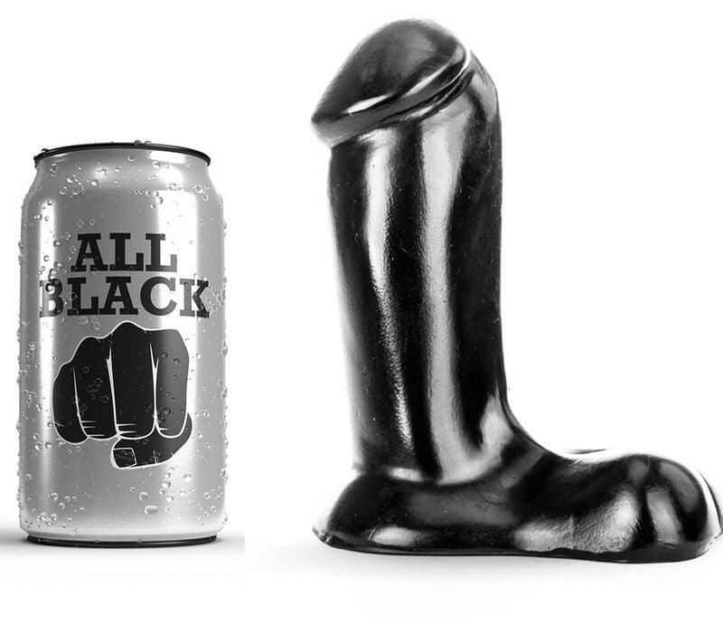 ALL BLACK - DILDO REALISTICO 14 CM - Only Vibes