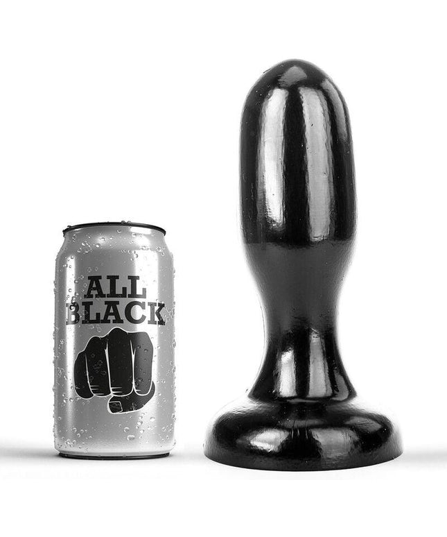 all black plug anale 19 5 cm