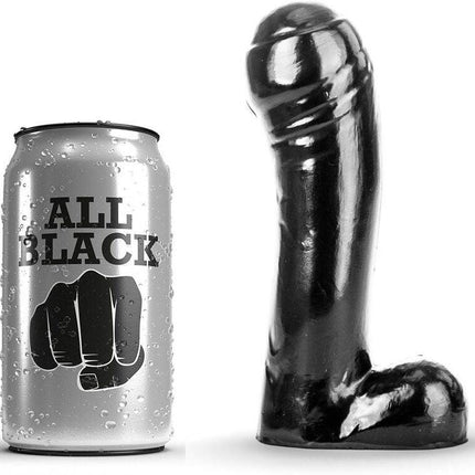 ALL BLACK - DILDO NERO 15 CM - Only Vibes