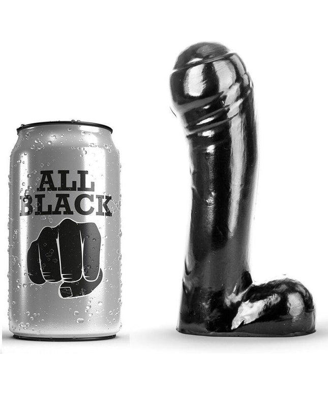 ALL BLACK - DILDO NERO 15 CM - Only Vibes