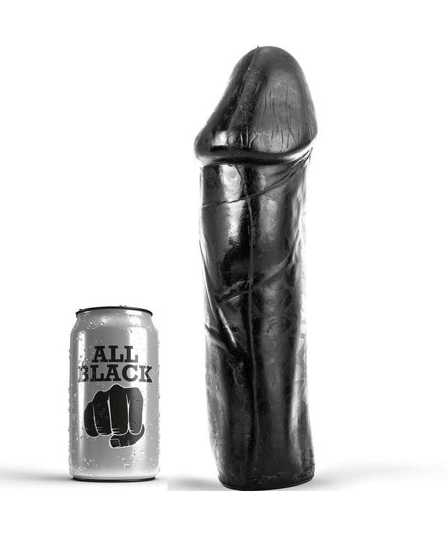 all black dong 28 cm senza testicoli