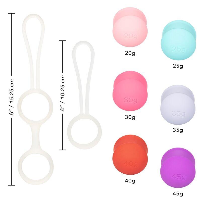 california exotics she ology set bolas kegel intercambiabili