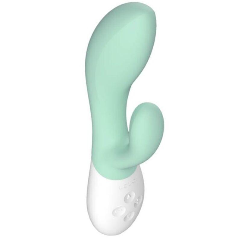 lelo ina 3 vibratore coniglio verde alghe di lusso