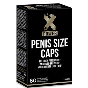 XPOWER - CAPPUCCI DI DIMENSIONI DEL PENE PER EREZIONI MIGLIORATE 60 CAP - Only Vibes