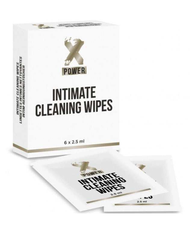 xpower salviette pulizia intima 6 unit