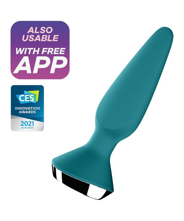 satisfyer plug ilicious 1 plug vibratore verde