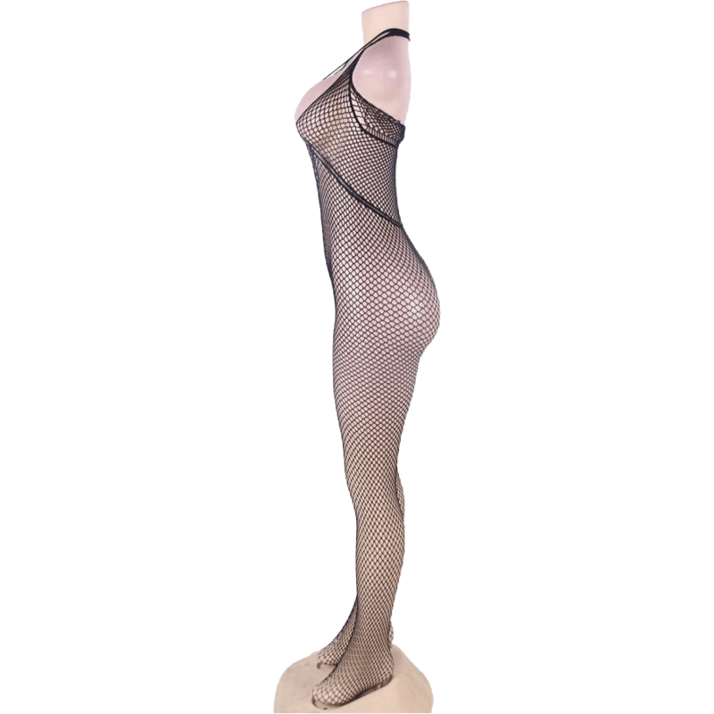 queen lingerie bodystocking con scollo allacqua e schiena aperta s l