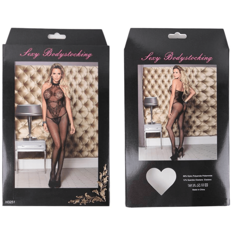 queen lingerie bodystocking schiena nuda s l