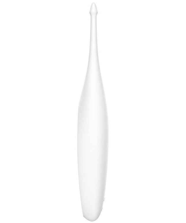 satisfyer vibratore con punta twirling fun bianco